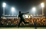 Pakistan 1000th ODI milestone win over Australia at Rawalpindi Stadium.