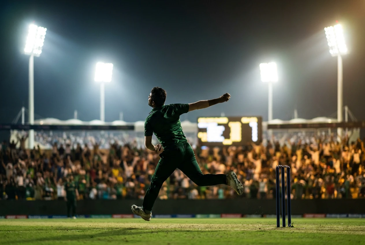 Pakistan 1000th ODI milestone win over Australia at Rawalpindi Stadium.
