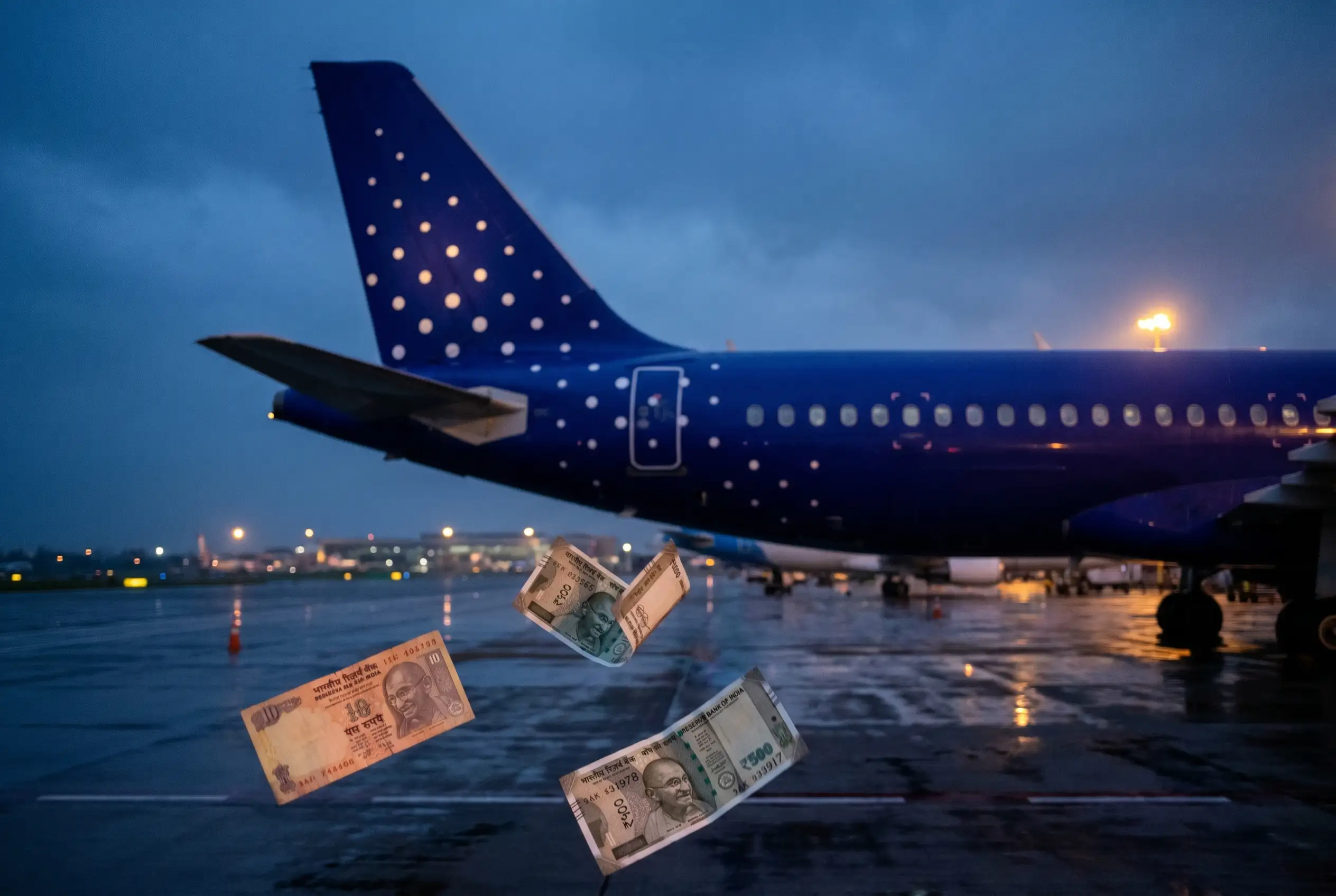 Rupee record low against dollar drives IndiGo FY26 forex loss explained for investors.