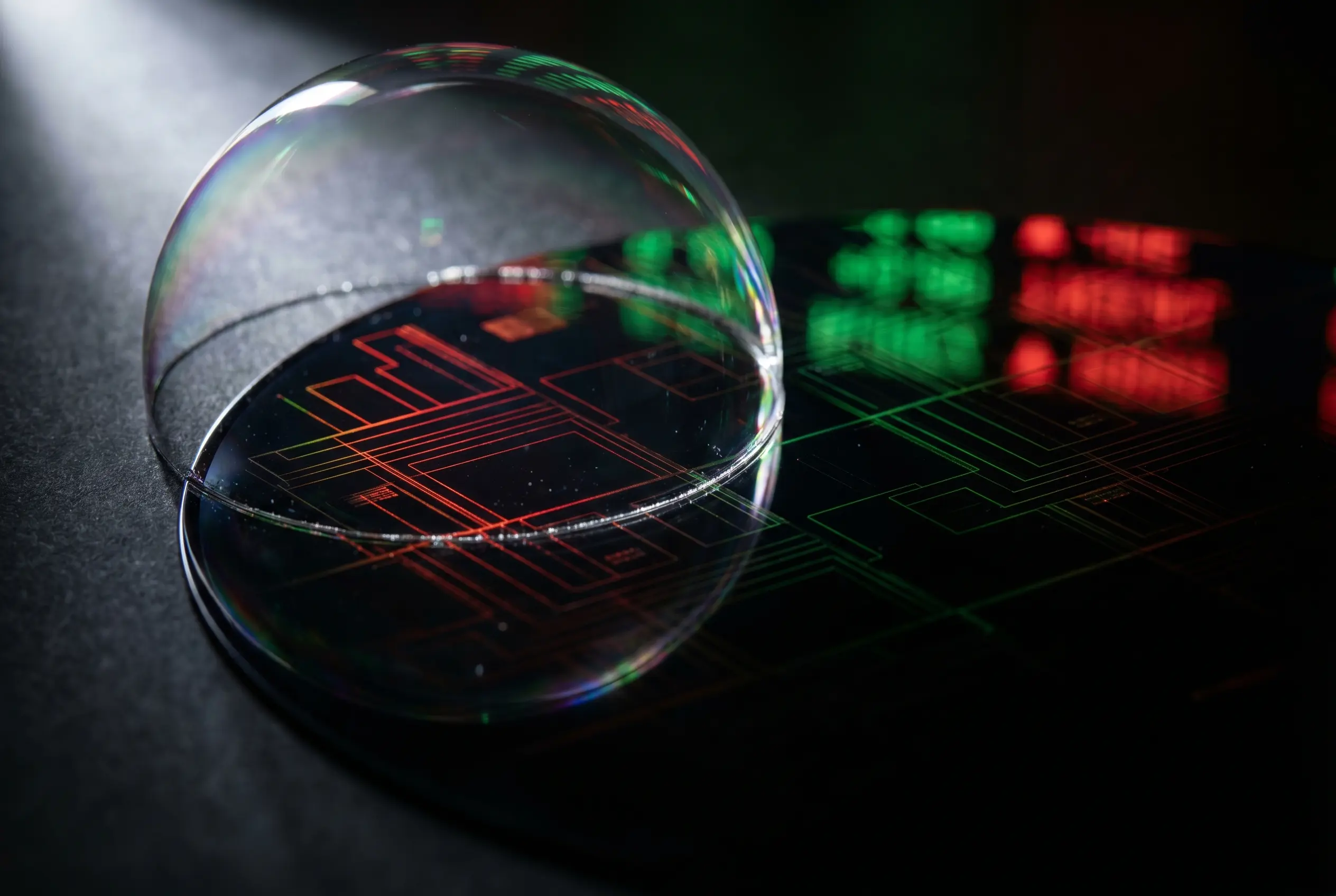 Sridhar Vembu AI tech bubble warning compared to the 1999 dot-com crash.