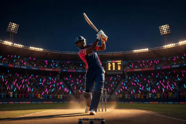Vaibhav Sooryavanshi 93 vs Lucknow Super Giants IPL Jaipur record powerplay knock.