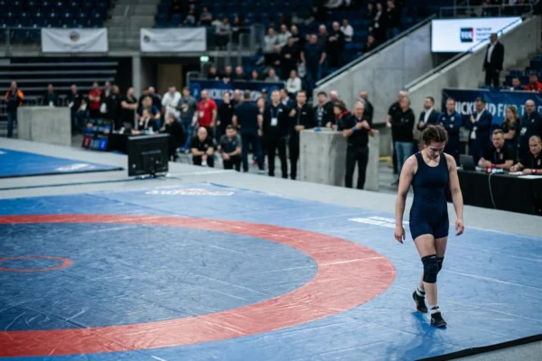 Vinesh Phogat loses 53kg Asian Games wrestling trials semifinal in New Delhi.