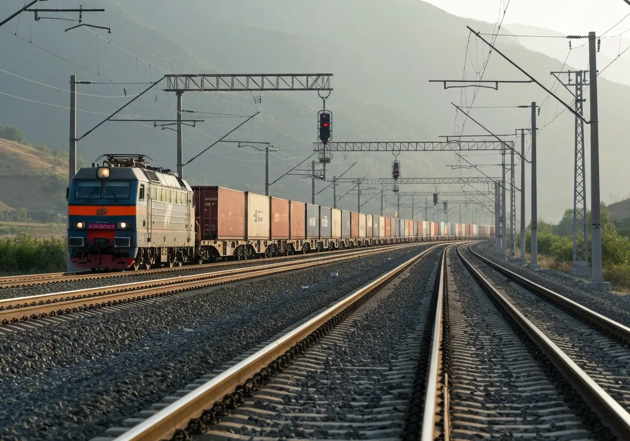 Baku-Tbilisi-Kars railway reopening boosts Middle Corridor freight between China and Europe.