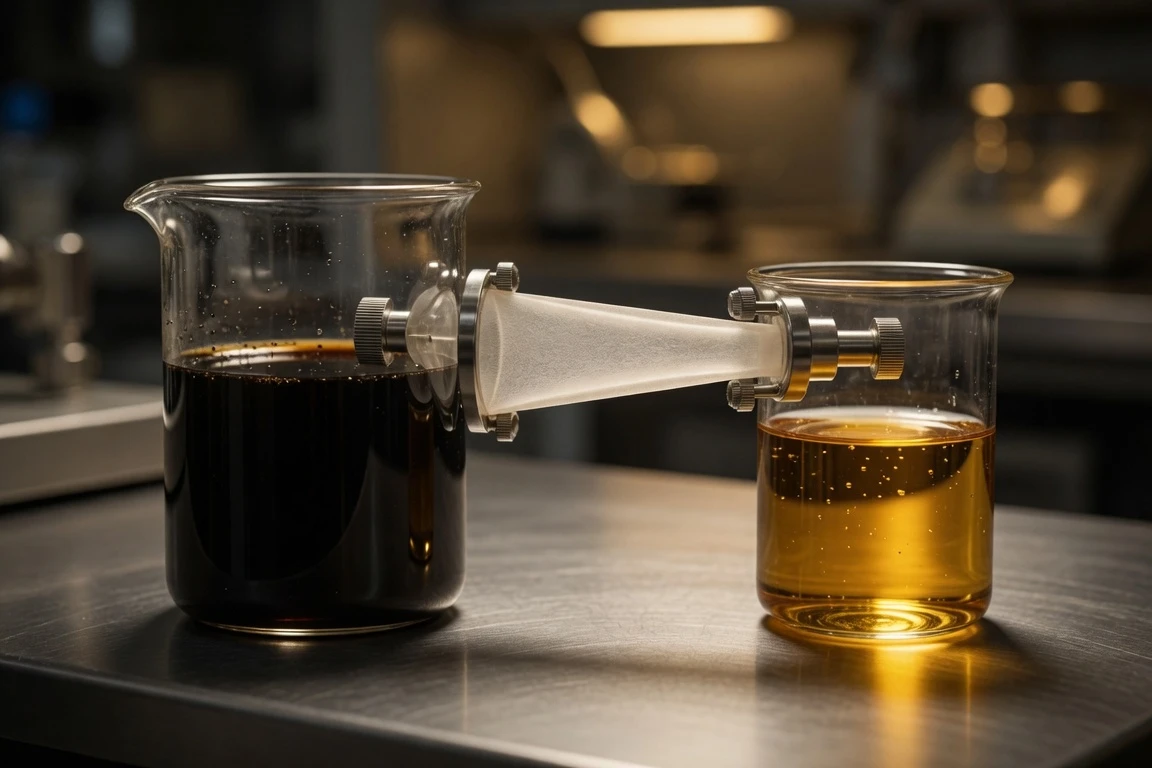 crude oil refining membrane technology without heating