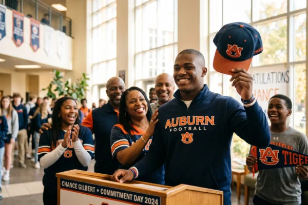 Four-star safety Chance Gilbert commits to Auburn