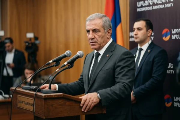 Gagik Tsarukyan Armenia tax evasion charge