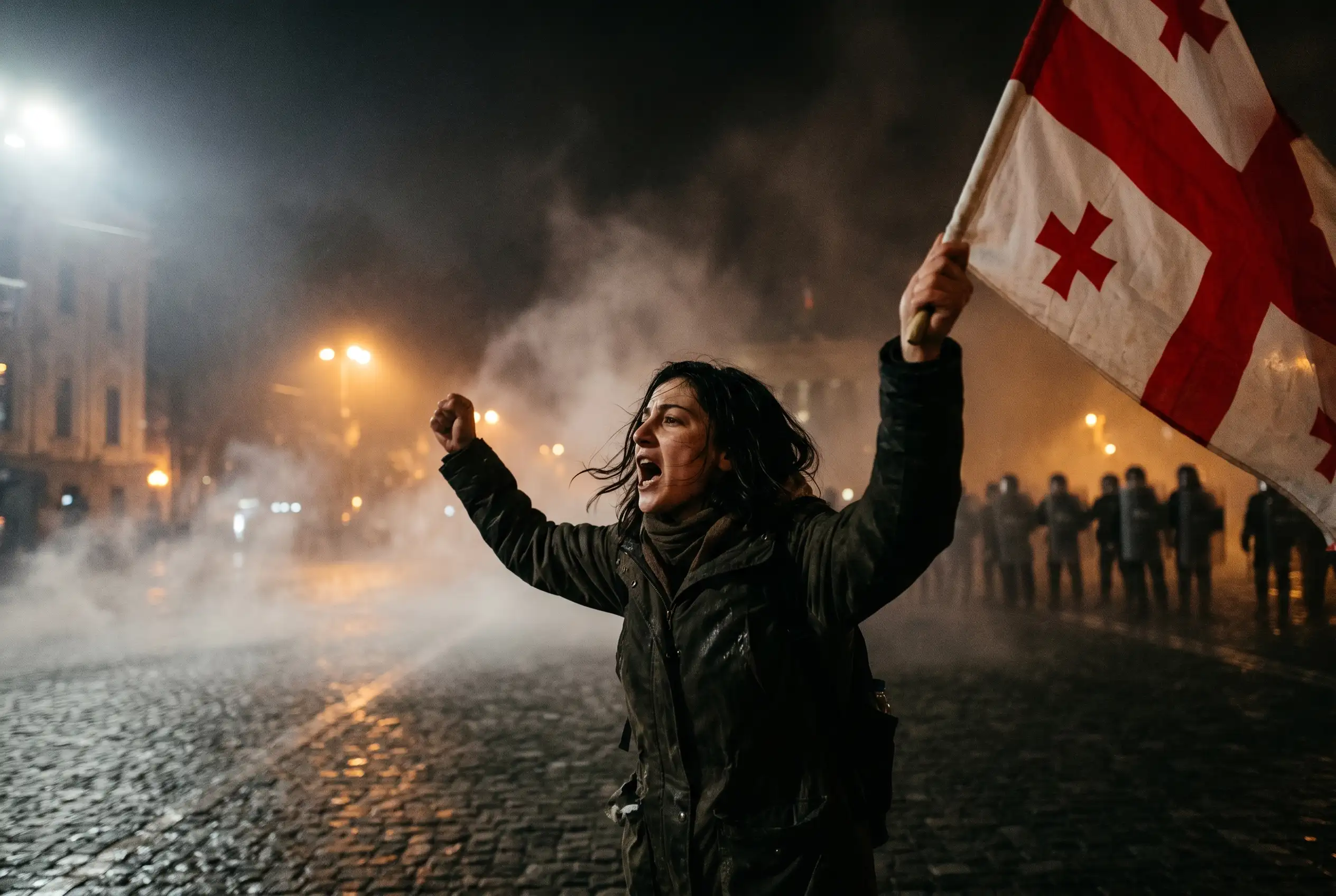 Georgia protest crackdown Amnesty 500 days report