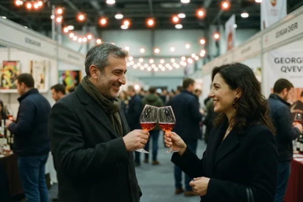 Georgian wine UK exports growth at CEE Wine Fair