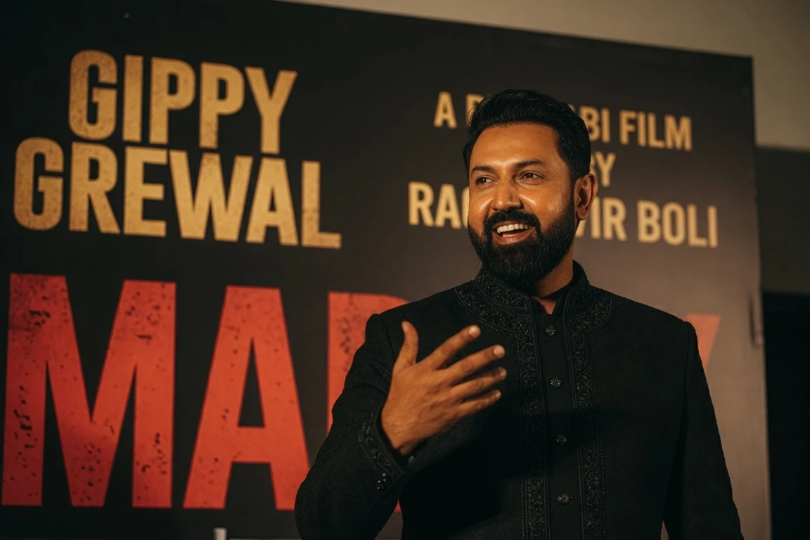 Gippy Grewal press event for Carry On Jatta 4