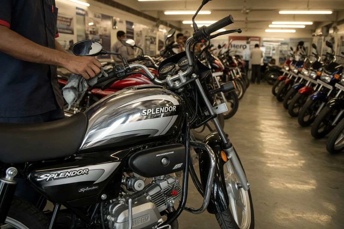 Hero Splendor leading India motorcycle sales May 2026