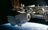 ISS air leak astronauts shelter SpaceX Crew Dragon Zvezda module