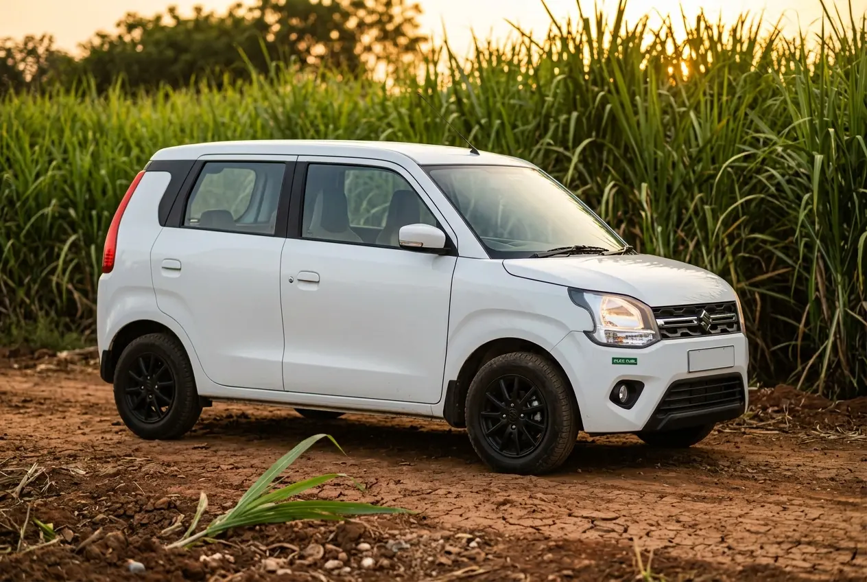 Maruti Wagon R Flex Fuel India's first E85 flex-fuel car launched June 2026.
