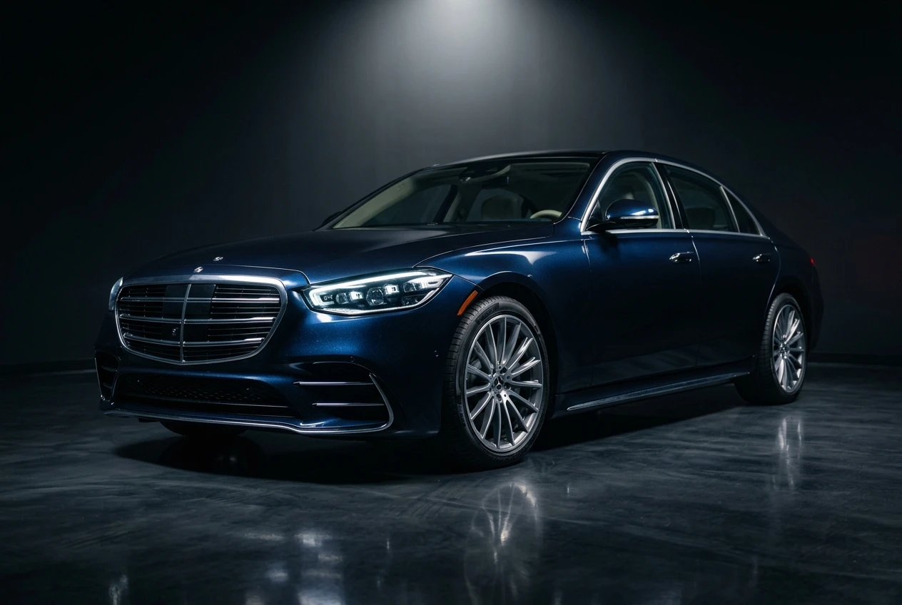 Mercedes-Benz S 450e PHEV luxury sedan at 2026 India launch