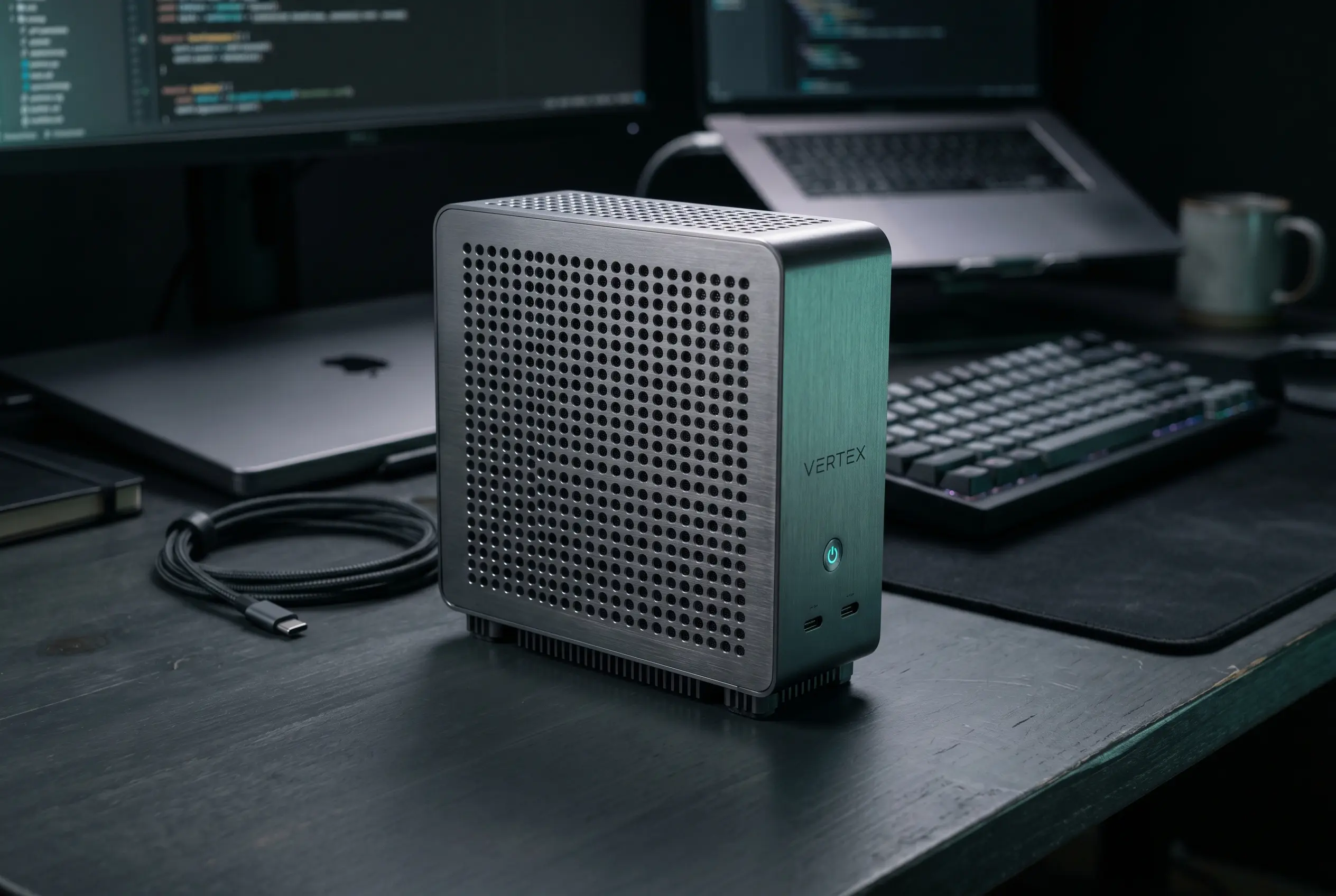 Microsoft Surface RTX Spark Dev Box mini PC for Windows on Arm developers.