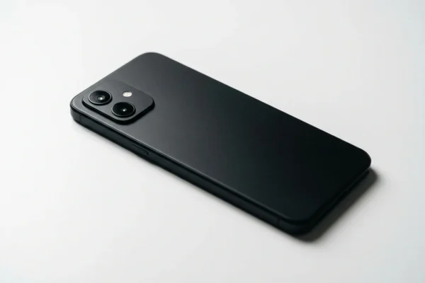 OnePlus N6 smartphone in black and blue colorways