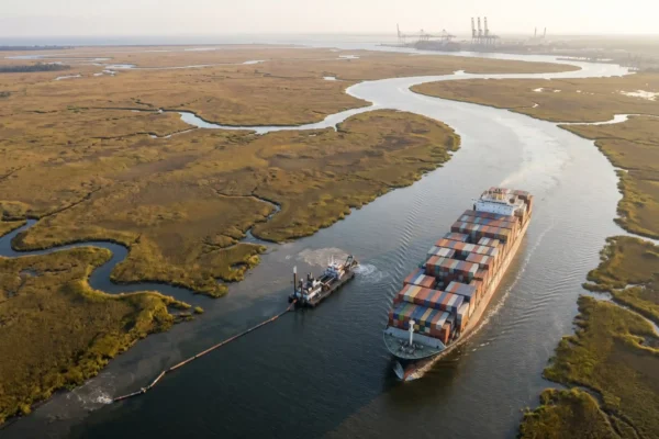 Savannah Harbor deepening study targets bigger container ships on the US East Coast.
