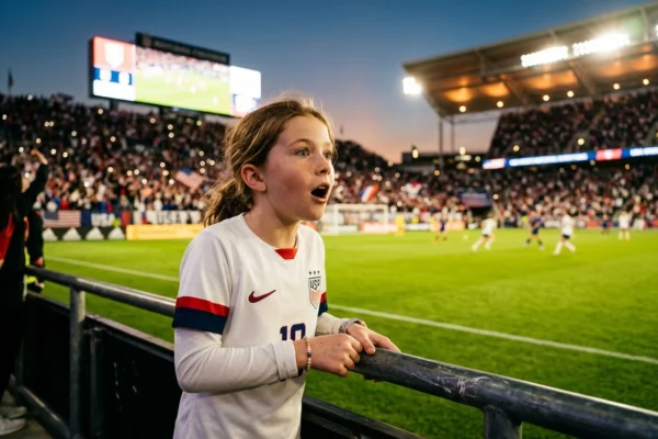 ten year old Bailey DeWitt wins pitchside World Cup tickets