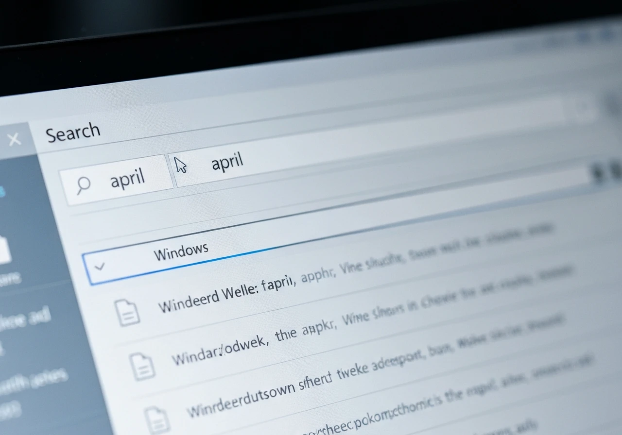 Windows 11 substring search finds files by any part of the filename in 25H2.