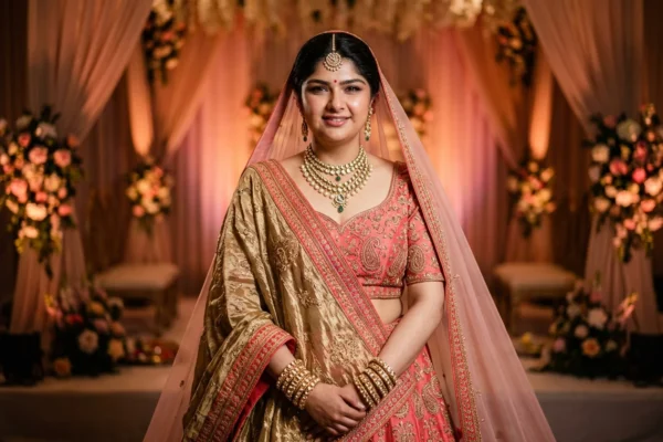 Anshula Kapoor wedding bridal look with heirloom zardozi dupatta