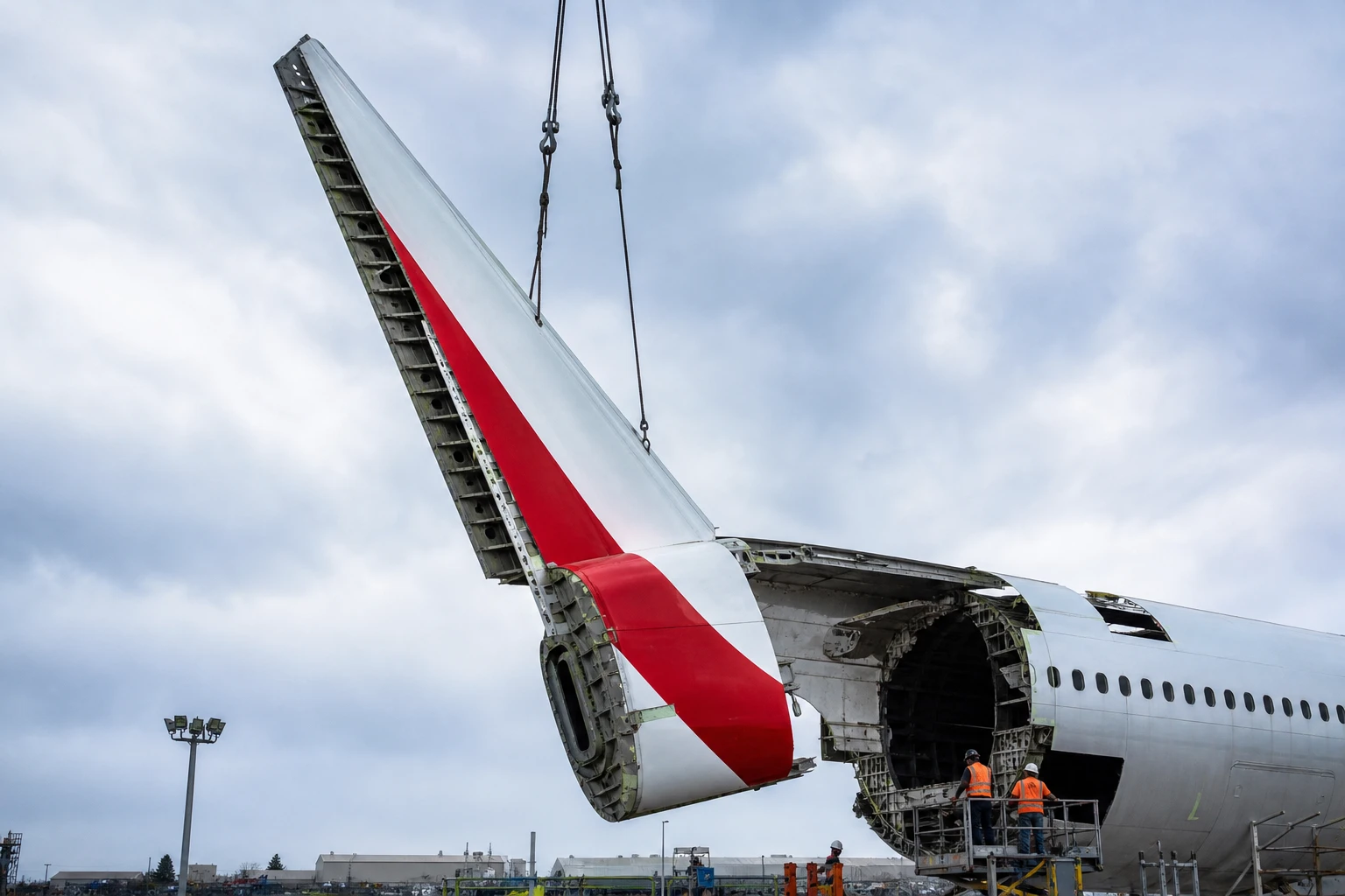 Boeing 777X Emirates jet WH007 scrapped after six years in storage