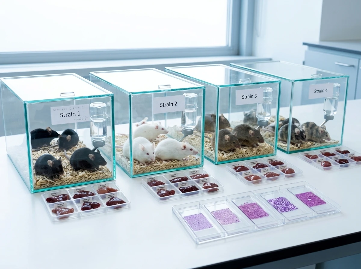 Cambridge Nature study genetic background smoking cancer mice tumours