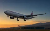 China Eastern Airlines Tbilisi Shanghai direct flight inaugural launch