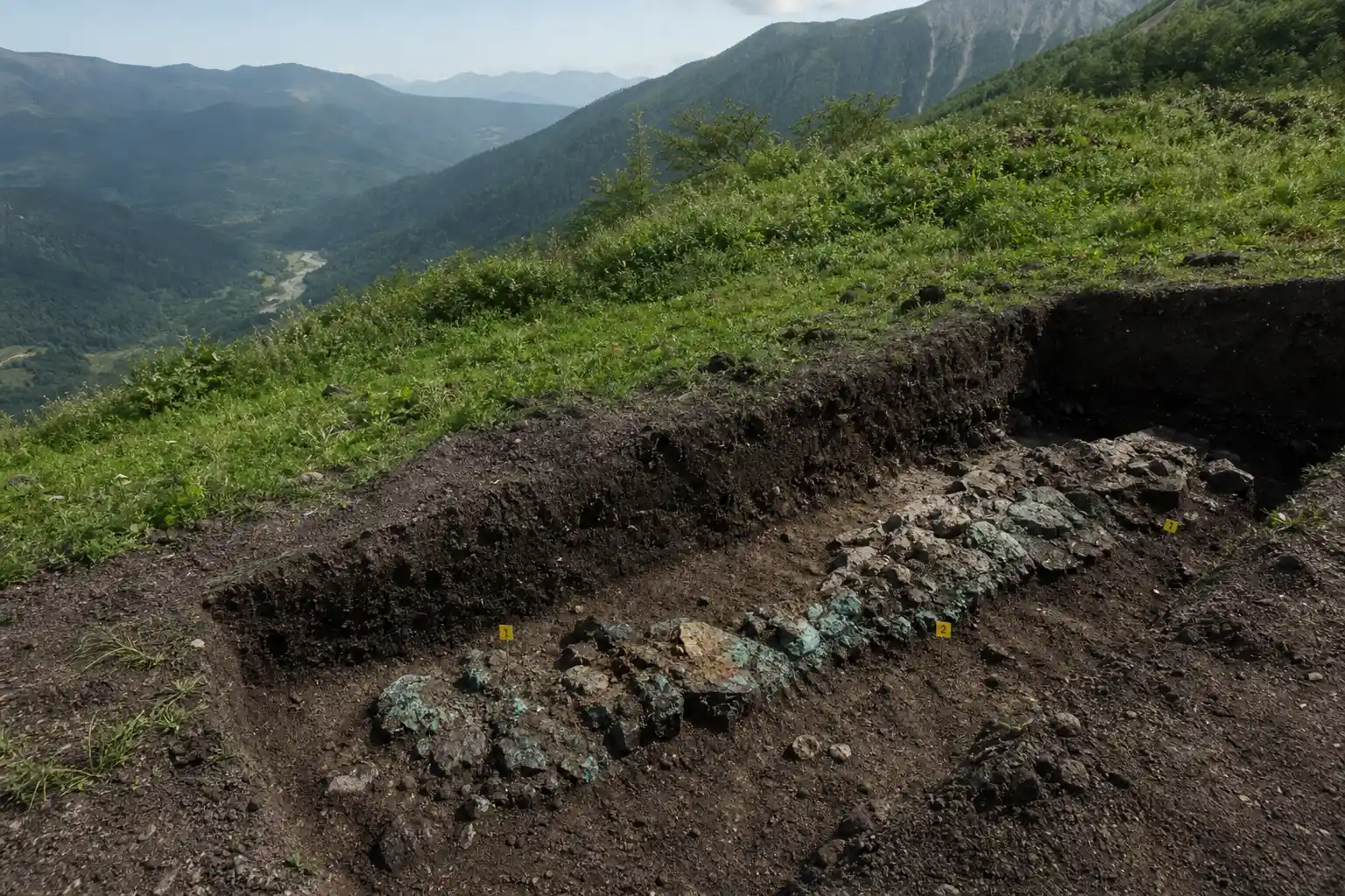 Doghurashi Lechkhumi Bronze Age copper metallurgical complex excavation Georgia