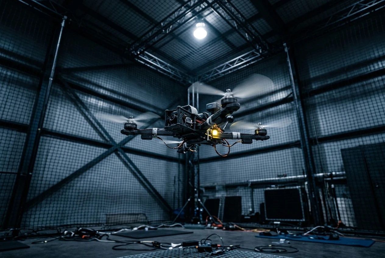 drone early warning system based on ecology research