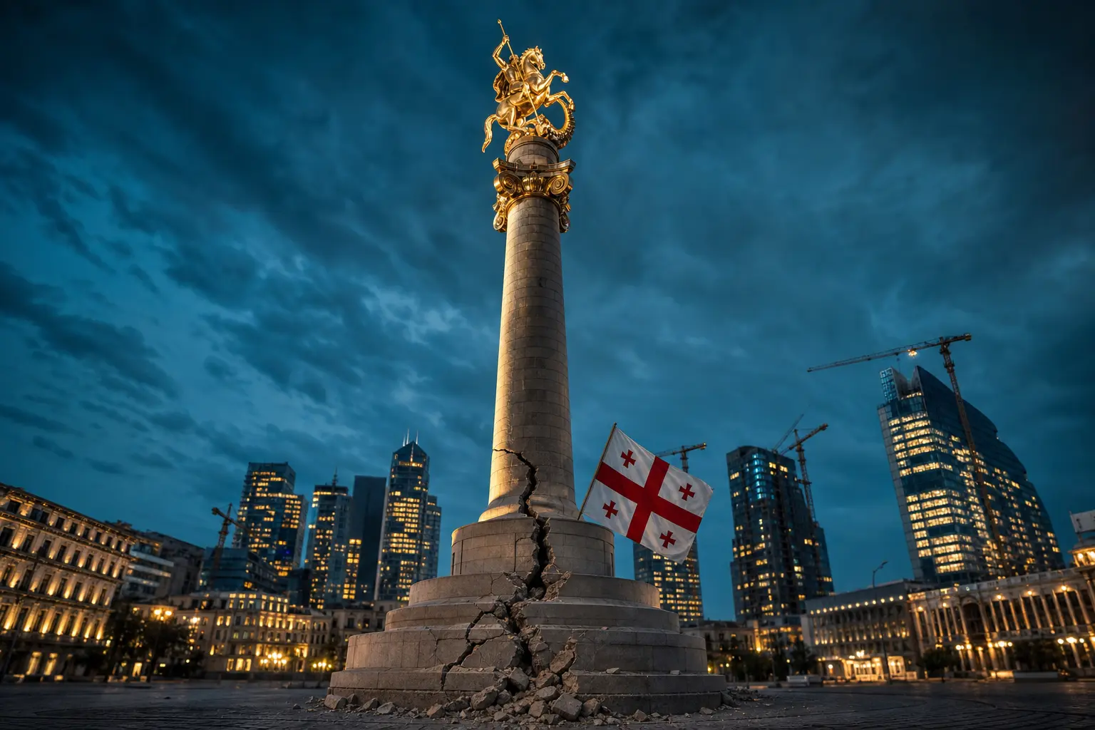 Georgia freedom score decline prosperity ranking Atlantic Council report
