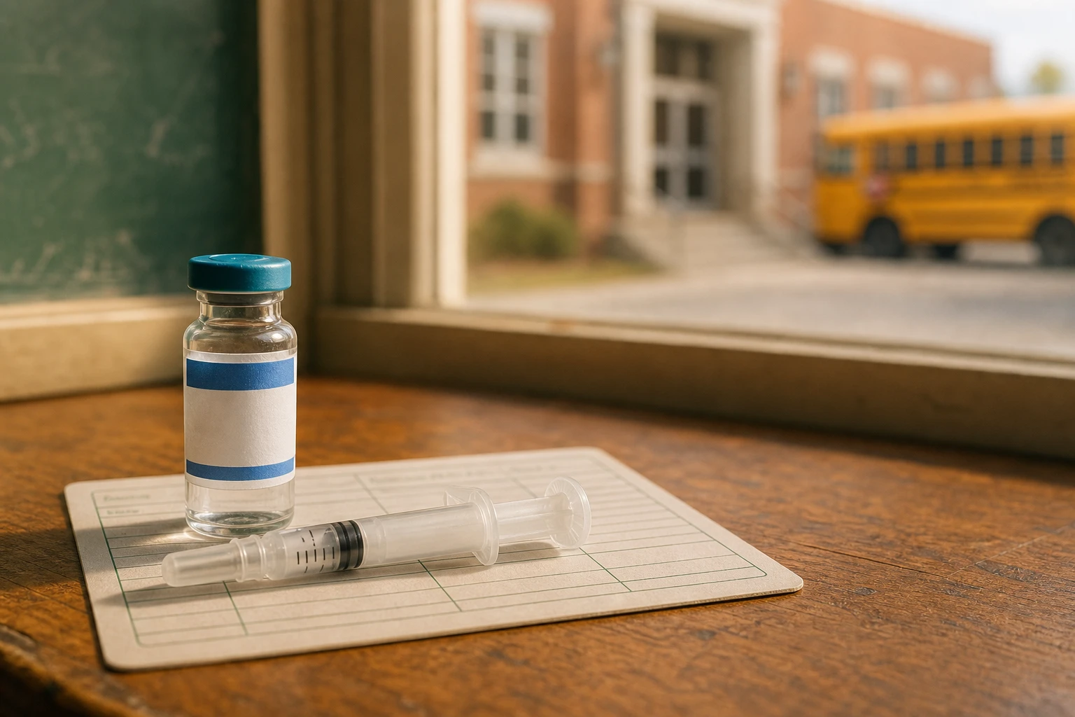 Georgia kindergarten measles vaccination rate drops before school year