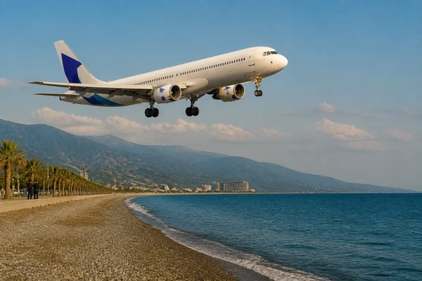 Georgia new international flight routes Tbilisi Batumi Shanghai Copenhagen