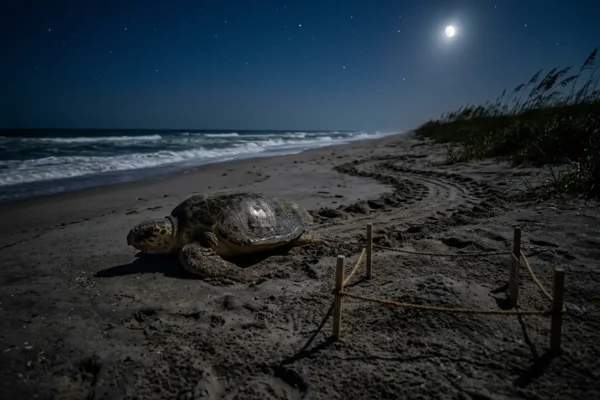 Georgia sea turtle nesting season on barrier islands