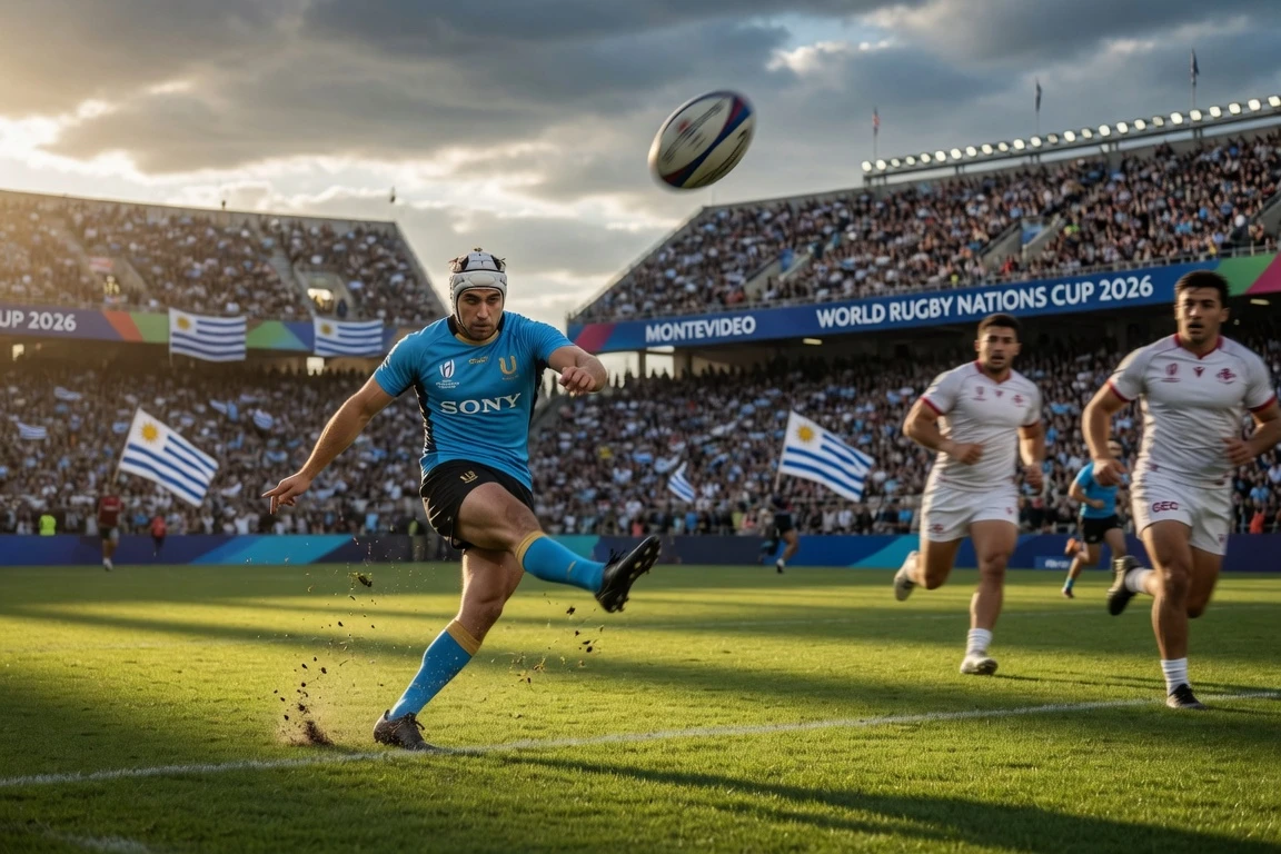 Georgia Uruguay World Rugby Nations Cup 2026 opener in Montevideo