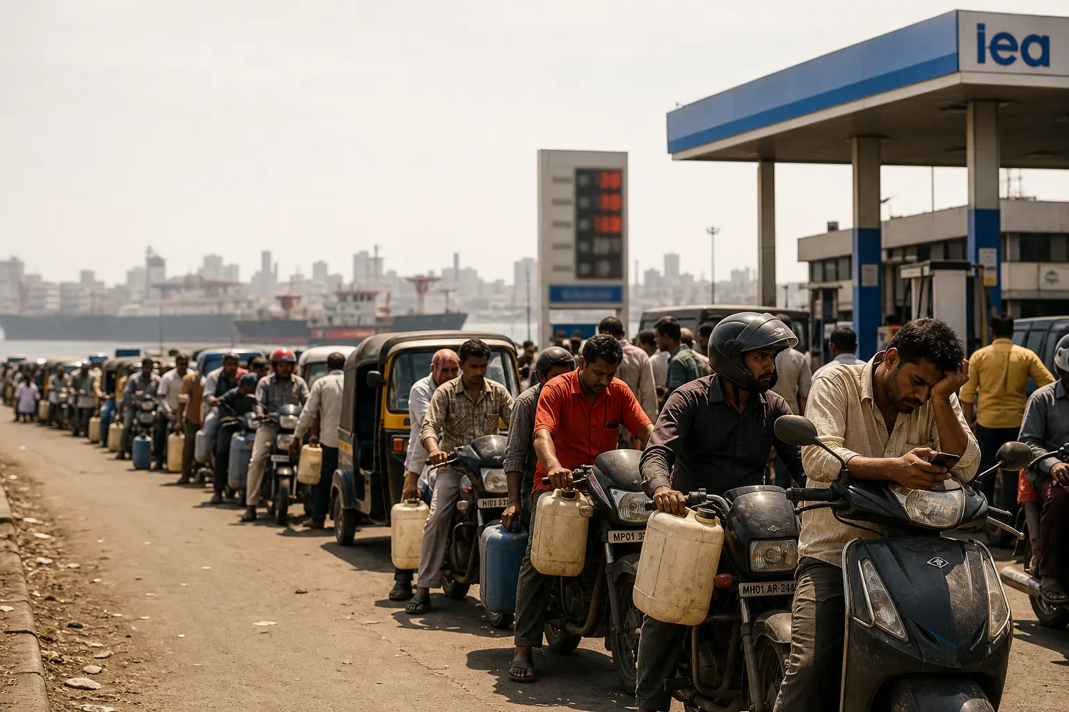 India Bangladesh fuel shortage Strait of Hormuz oil crisis