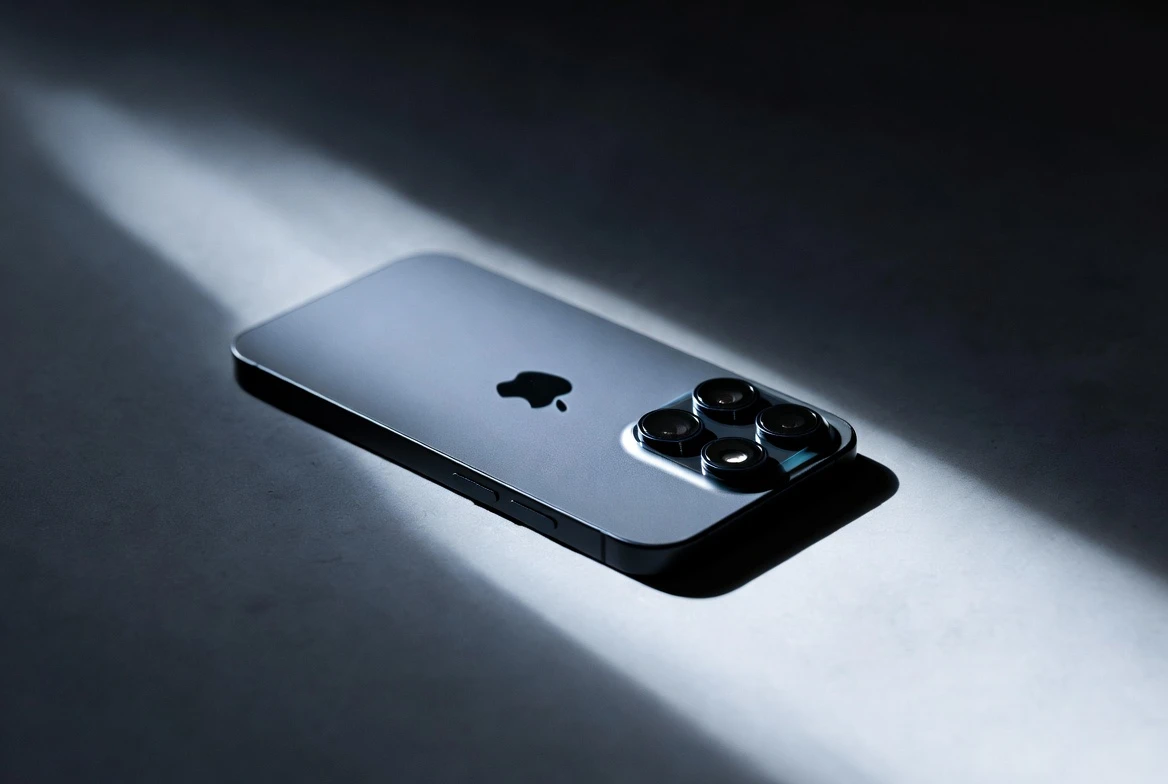 iPhone 18 Pro back view highlighting the variable aperture camera