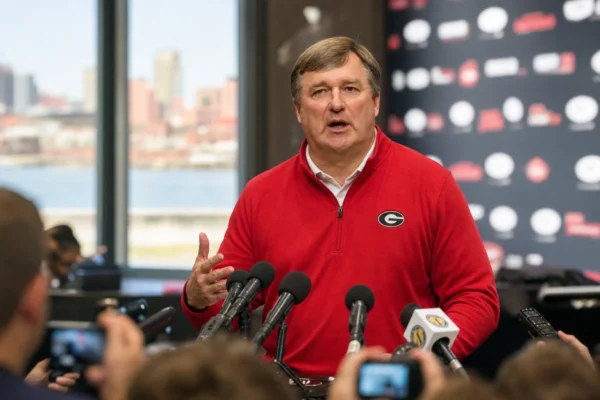 Kirby Smart Georgia Bulldogs head coach SEC Media Days Tampa
