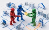 Microsoft Project Perception AI security agents red blue green
