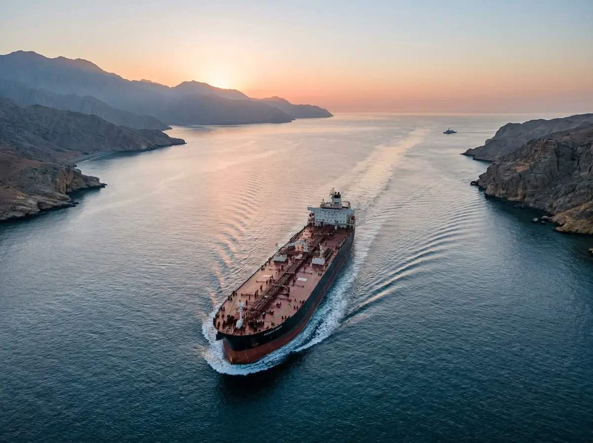 oil tanker Strait of Hormuz crossing during US Iran ceasefire pause
