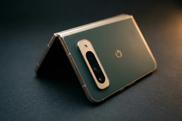 Pixel 11 Pro Fold Pine color leak in green and gold