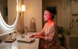 red light therapy LED mask at home device treatment