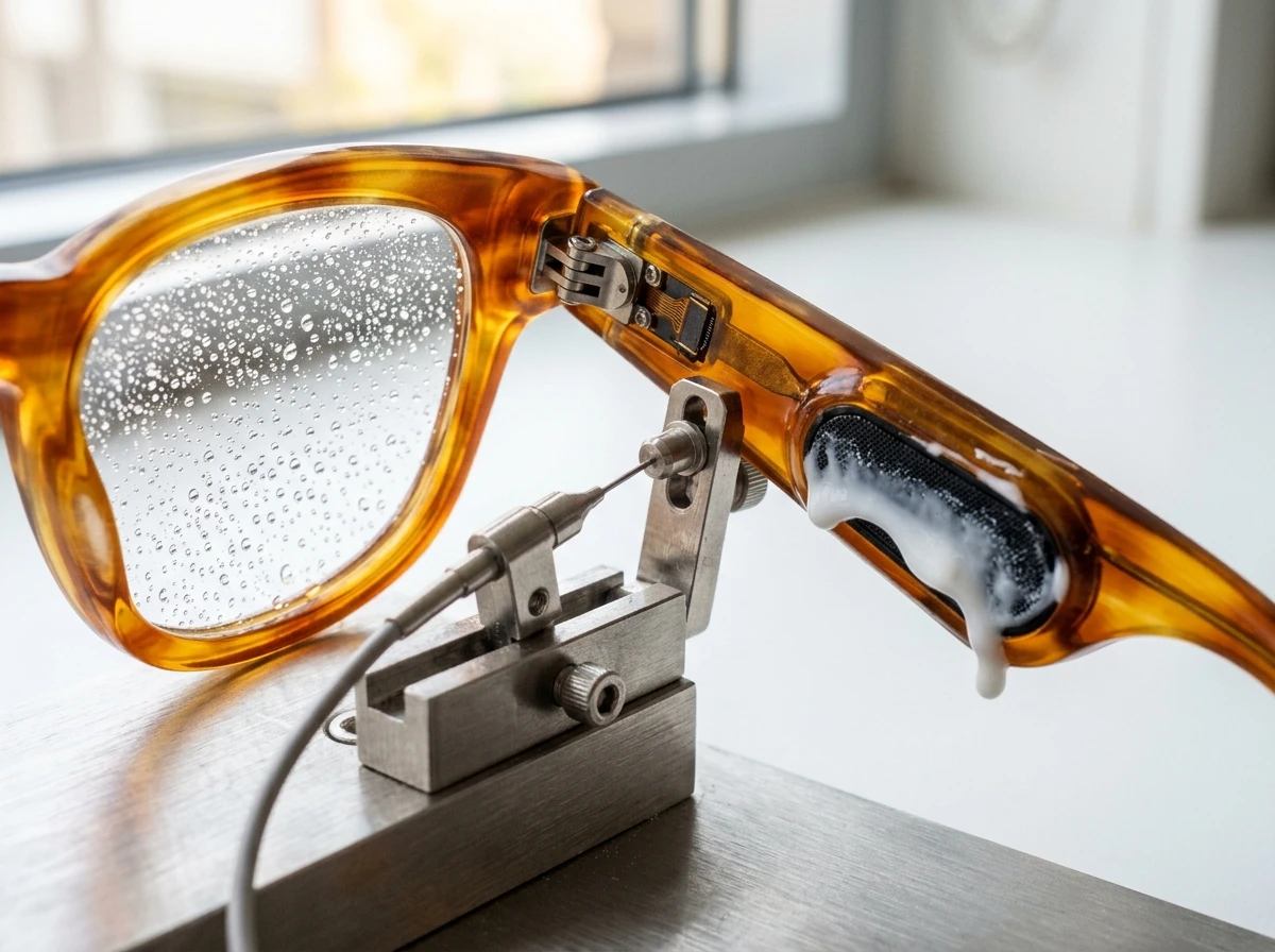 Samsung Galaxy AI glasses sunscreen durability test London Unpacked event