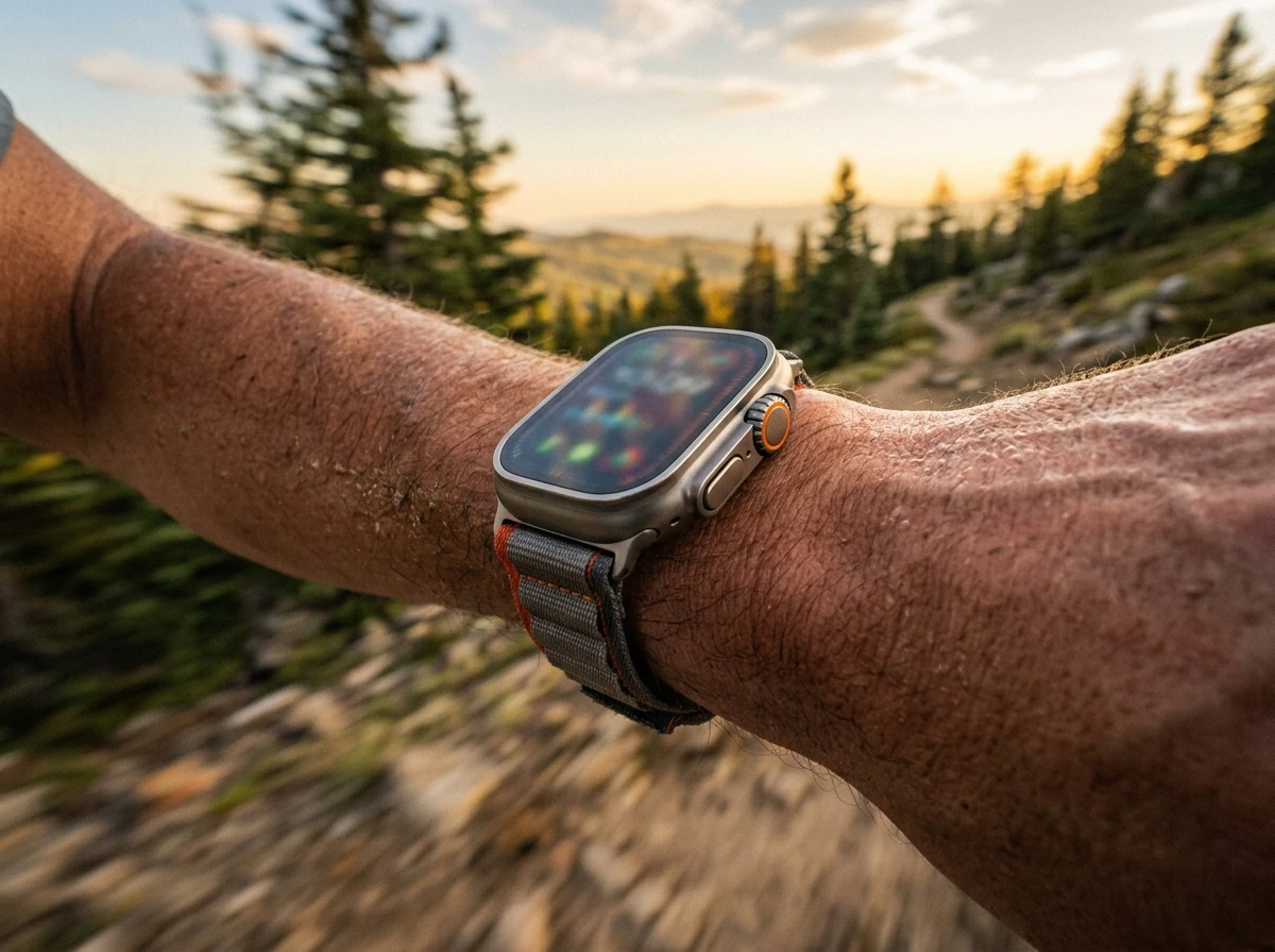 Samsung Galaxy Watch Ultra 2 titanium smartwatch trail running review