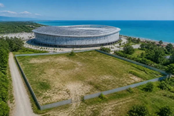 Shekvetili land auction Black Sea Arena hostel apartment project