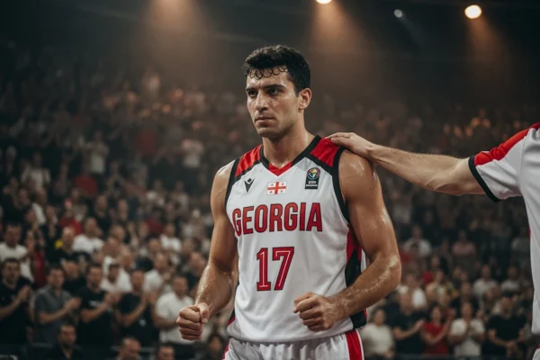 Shengelia 37 points Georgia Spain FIBA World Cup qualifier overtime