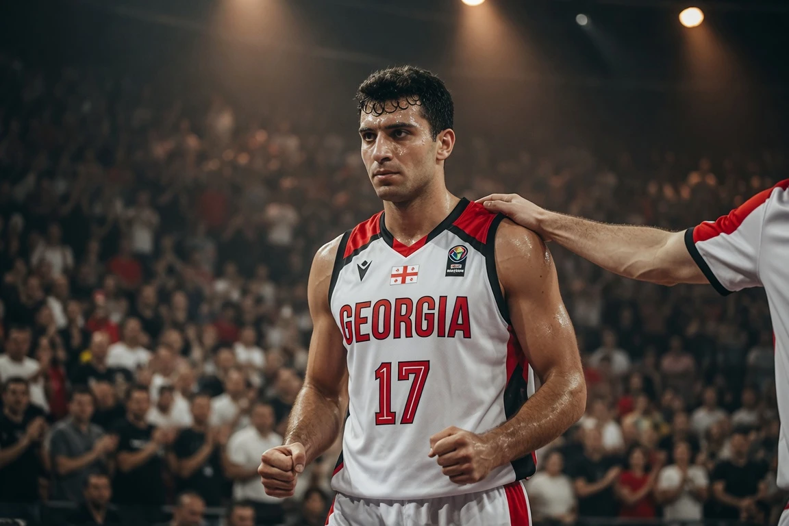 Shengelia 37 points Georgia Spain FIBA World Cup qualifier overtime