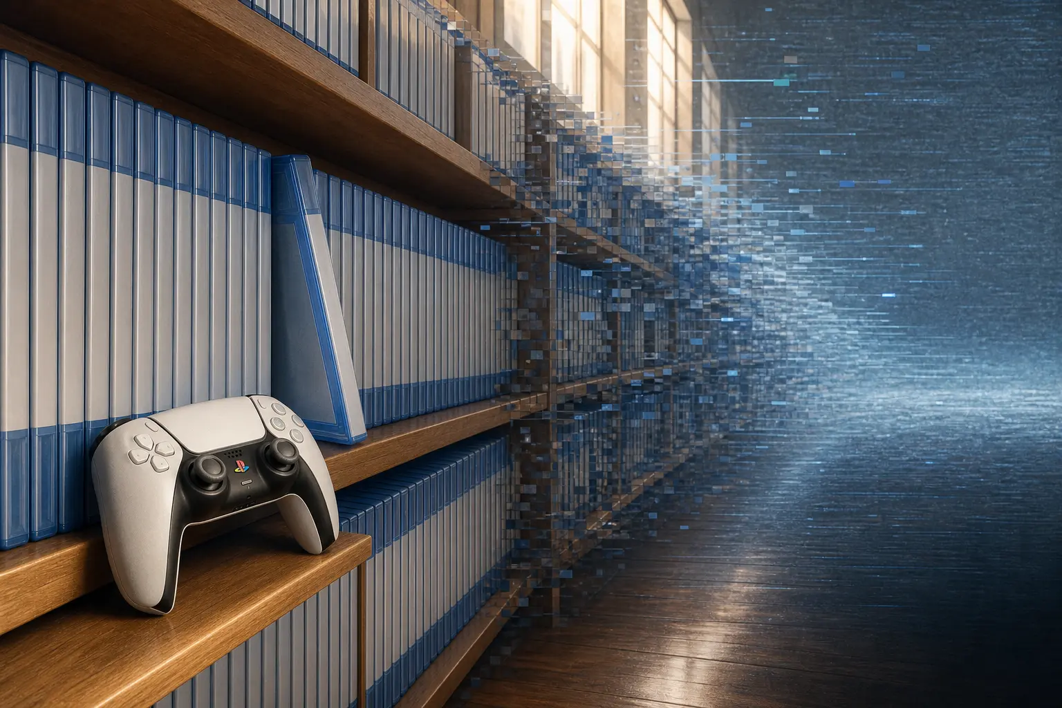 Sony PlayStation disc discontinuation 2028 game preservation backlash