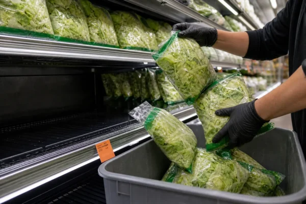 Taylor Farms iceberg lettuce recall Cyclospora outbreak Georgia grocery stores