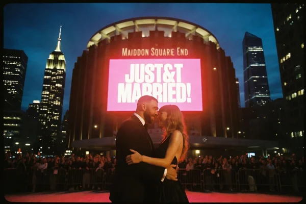 Taylor Swift Travis Kelce wedding night at Madison Square Garden