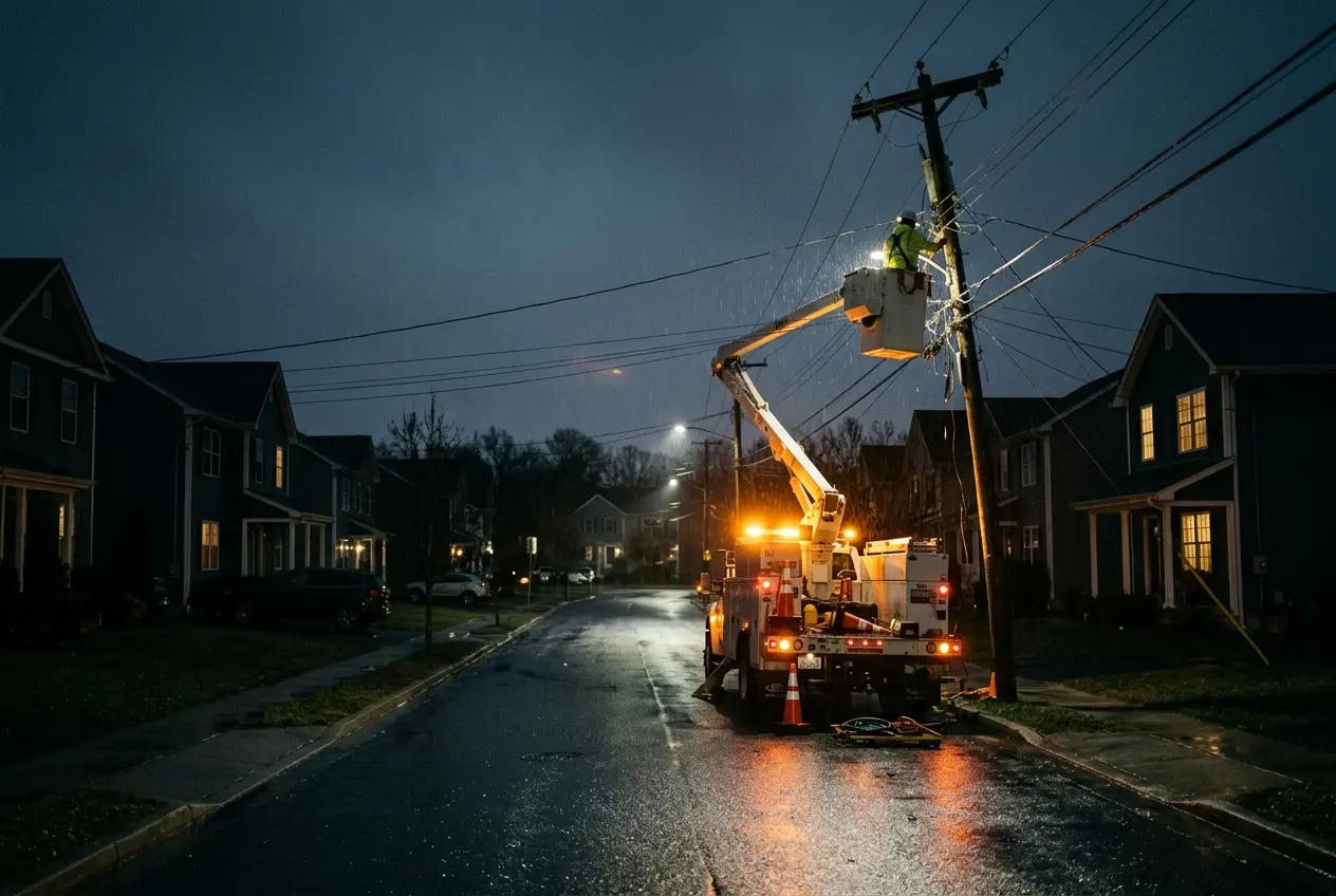 US power outages from severe storms