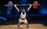 Valluri Ajaya Babu CWG 2026 silver 79kg snatch lift